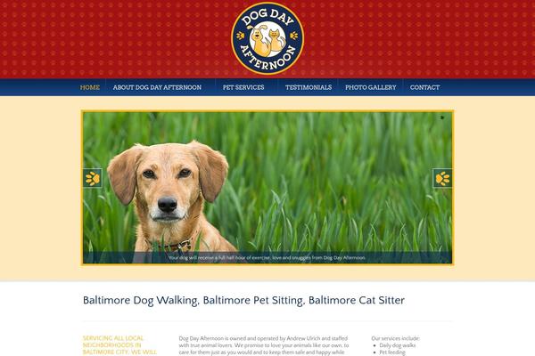 Blacker theme site design template sample