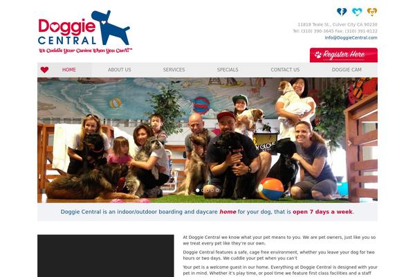 luna theme site design template sample