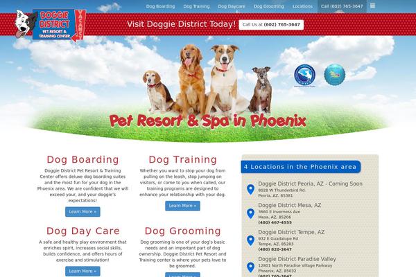 beagle-doggiedistrict theme websites examples
