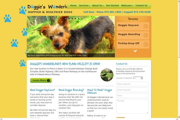 Pekaboo theme site design template sample