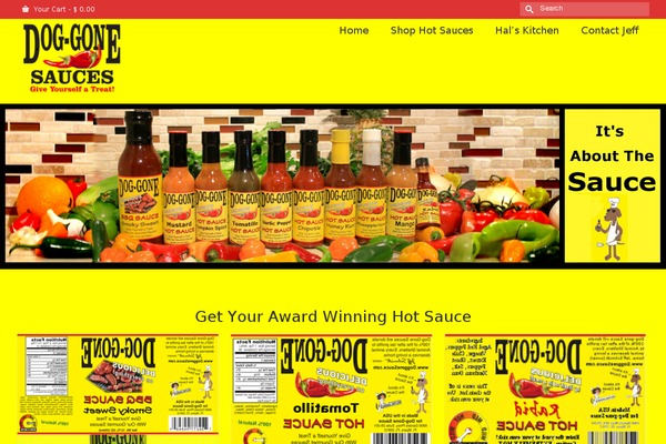 doggonesauce.com site used Virtue Premium