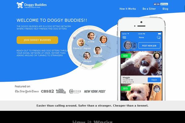 Site using WP Post Navigation plugin