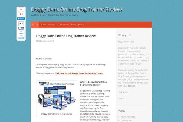 Tungsten theme site design template sample