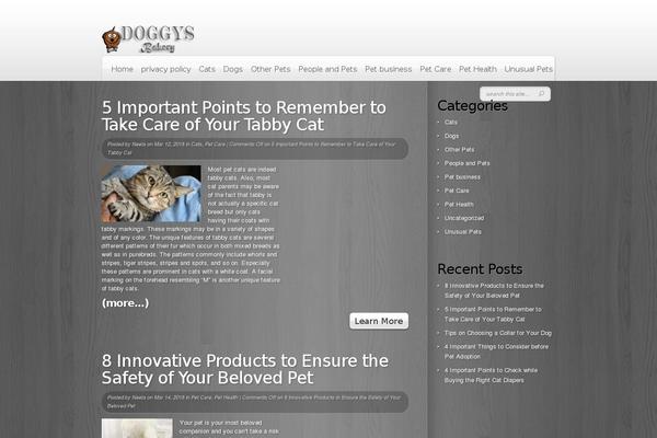 Deepfocus theme site design template sample