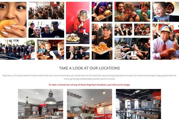 Jupiter theme site design template sample