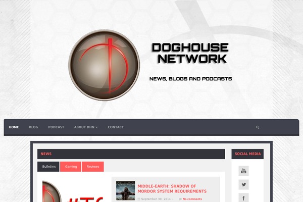 Oblivion theme site design template sample