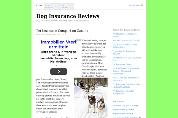 MinimalistBlogger theme site design template sample
