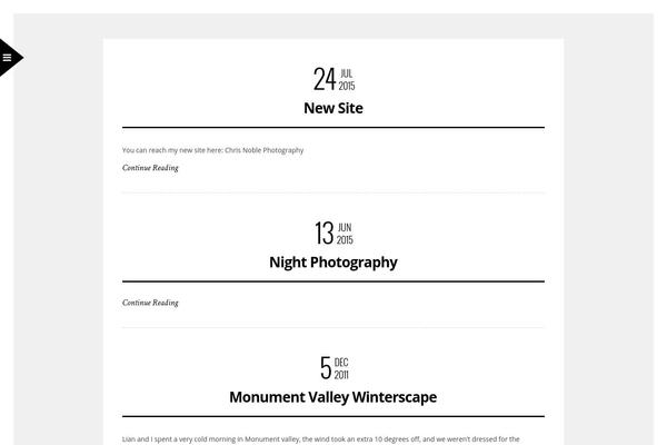 Sirius theme site design template sample