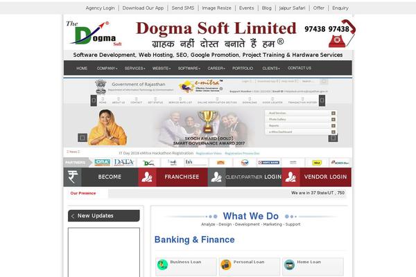 Bootstrap theme site design template sample