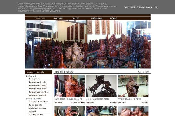 Site using Easing Slider plugin