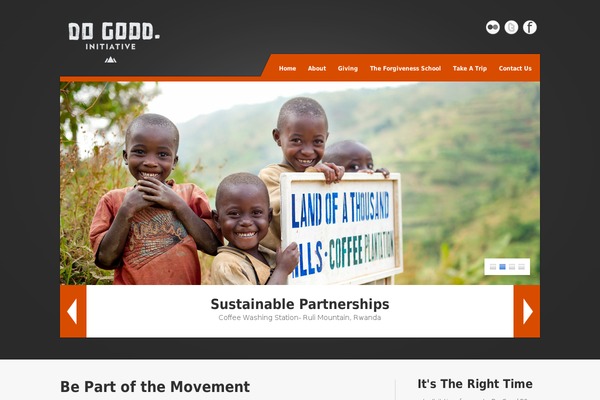 dogoodinitiative.org site used Digiworx