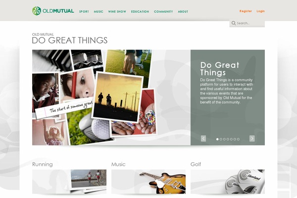 DGT theme websites examples