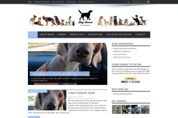 Bloggist theme site design template sample