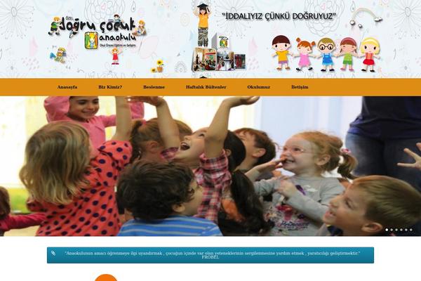 Vantage theme site design template sample