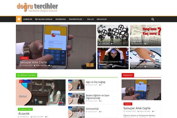 Colormag-pro theme site design template sample
