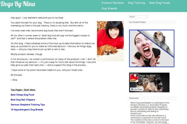 dogsbynina.com site used Hello-theme-child-master