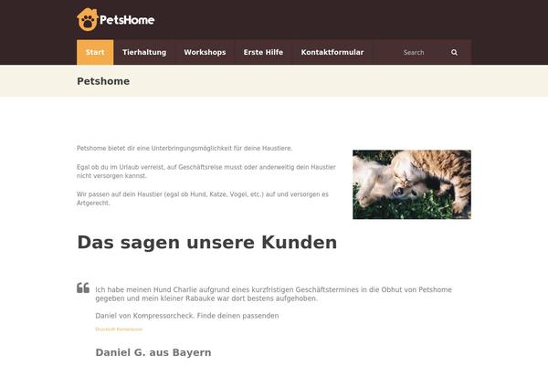 dogshome.org site used Pets_grooming