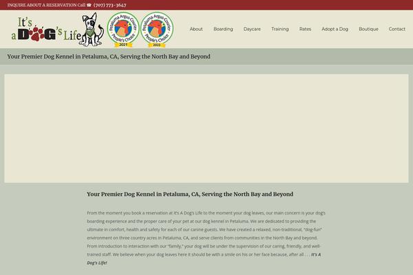 Everything theme site design template sample