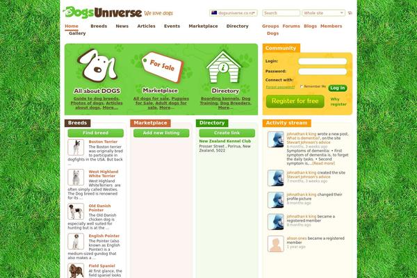 Site using Bp-gallery plugin