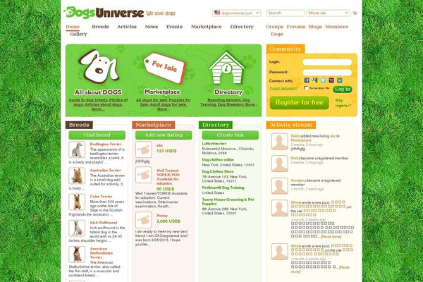 Site using Wpmu-dev-facebook plugin