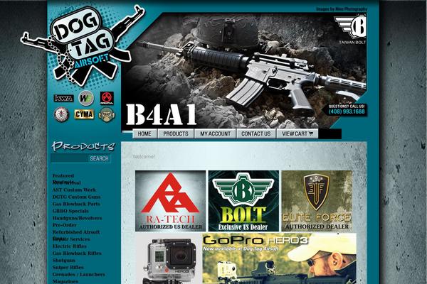 dogtagairsoft.com site used Airsoft