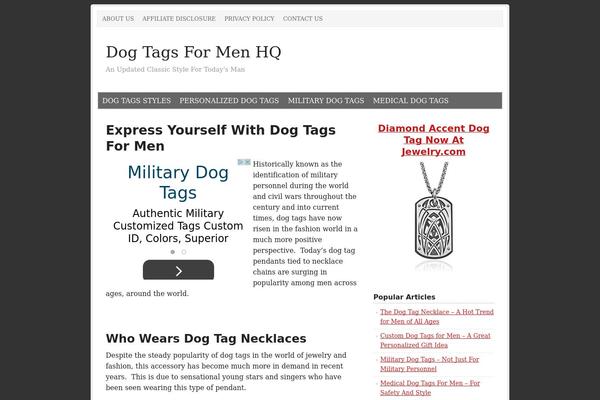 Prose theme site design template sample