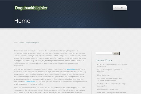 Webly theme site design template sample