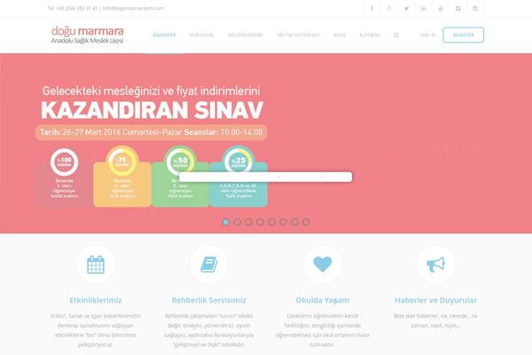 Ib-educator theme site design template sample