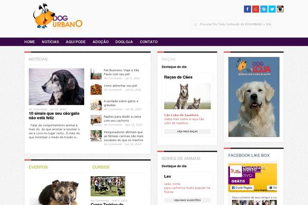 CrossRoad theme site design template sample
