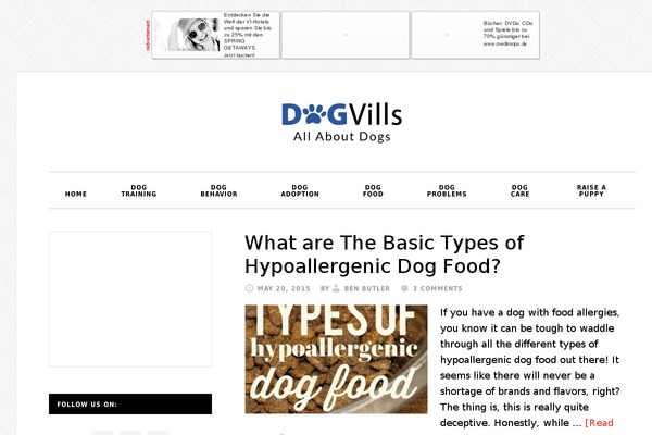Daily Dish Pro theme site design template sample