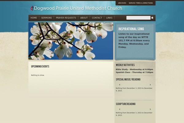Light of Peace theme site design template sample