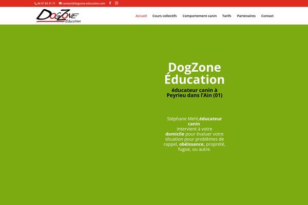 Divi-community theme site design template sample
