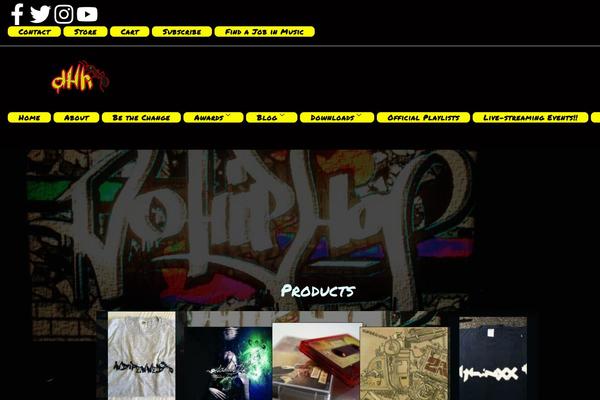 Site using Ecwid Shopping Cart plugin