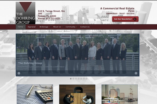 Empire theme site design template sample