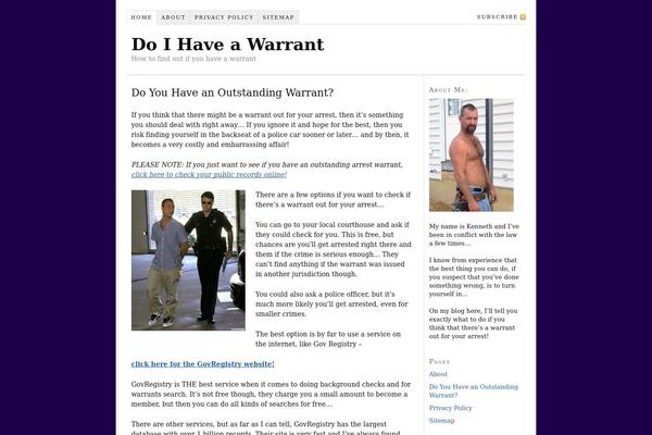 doihaveawarrant.net site used Thesis17