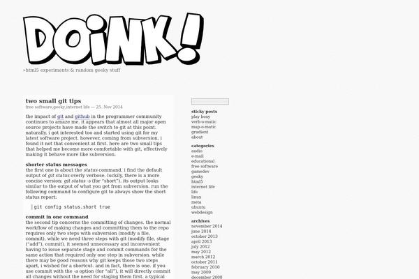 Barecity 1.5 theme site design template sample