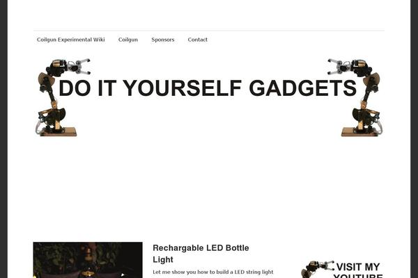 Maxwell theme site design template sample