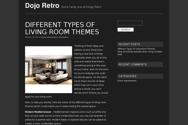 Keiran theme site design template sample