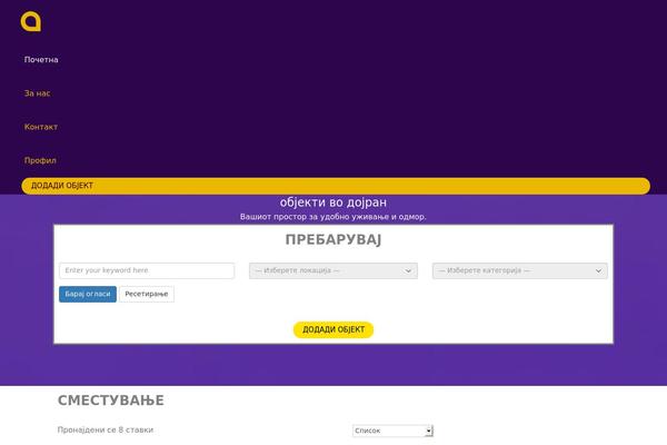 Site using Astra-sites plugin