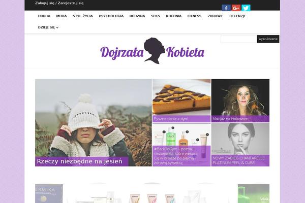 Bjorn theme site design template sample