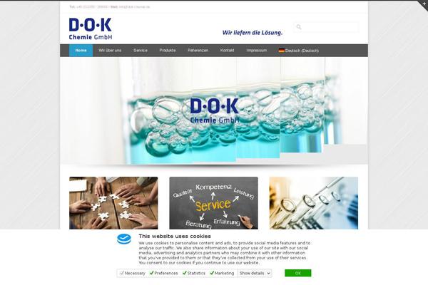 Innov8tive Child theme site design template sample