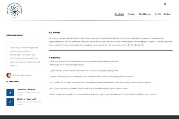 dokaderm.org site used Kallyas-nulled