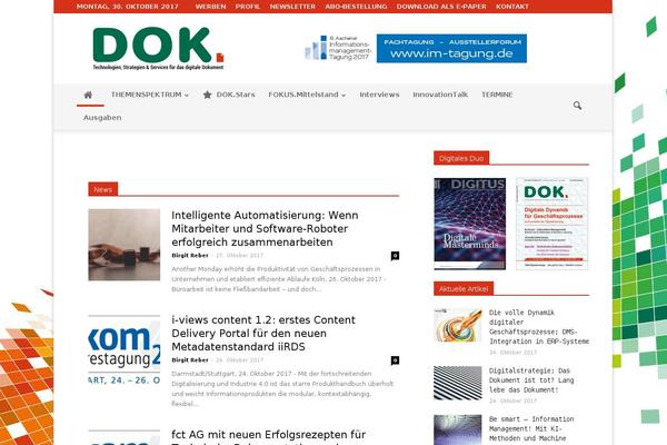 dokmagazin.de site used Dok