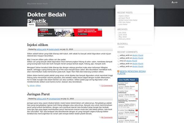 Fusion theme site design template sample