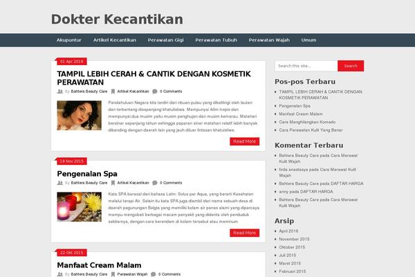 Site using Sociable plugin