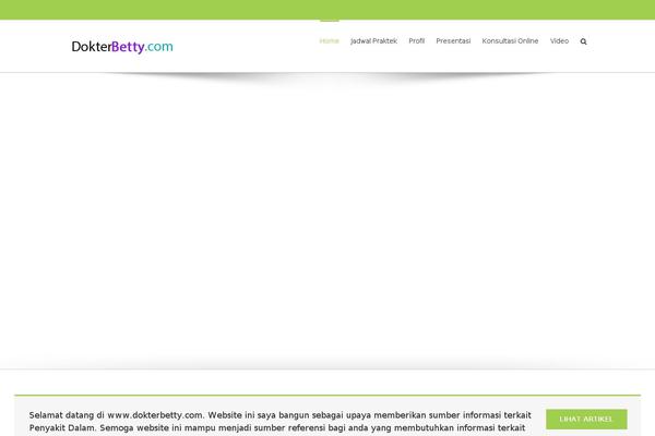 dokterbetty.com site used Avada-4