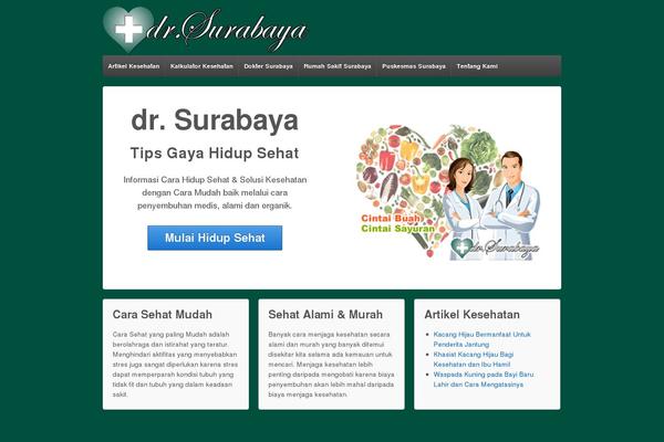 Responsive theme site design template sample