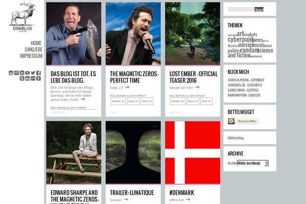 Ubergrid theme site design template sample