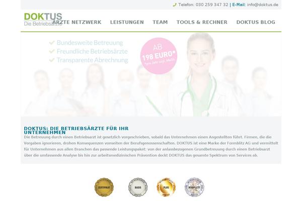 doktus.de site used Doktus