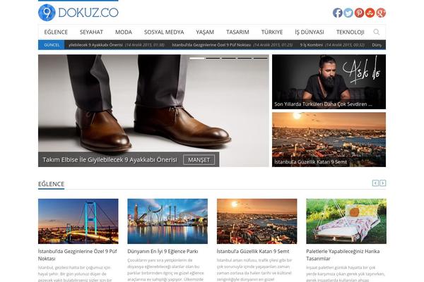 Orion theme site design template sample